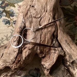 Handcrafted Porcupine Quill Silver 925 Mini Hoop Earrings